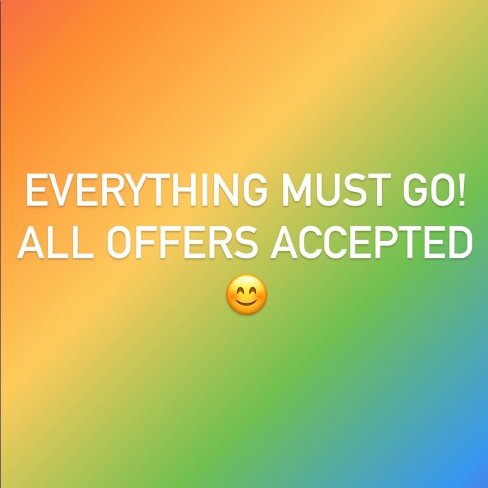 Feel free to make an offer